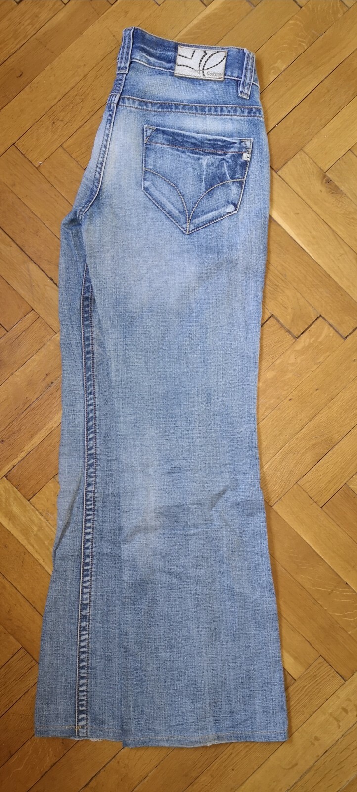 Jeans CORDON, Gr. 28/34, hellblaue 